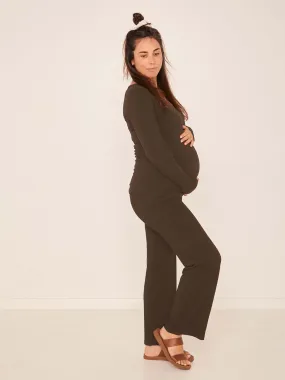 Bamboo Straight Leg Pant 2.0 - Cocoa