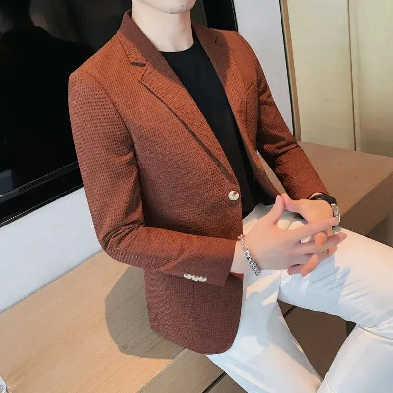 Blazer Masculino Casual Moderno LC012