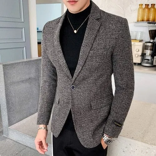 Blazer Masculino Casual Moderno LC122