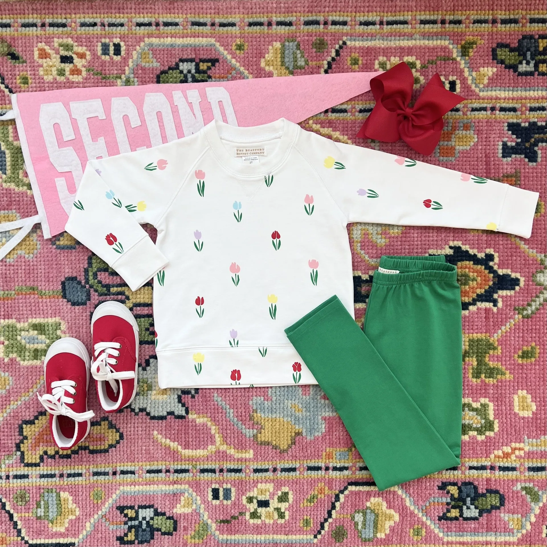 Cassidy Comfy Crewneck - Travilah Tulip