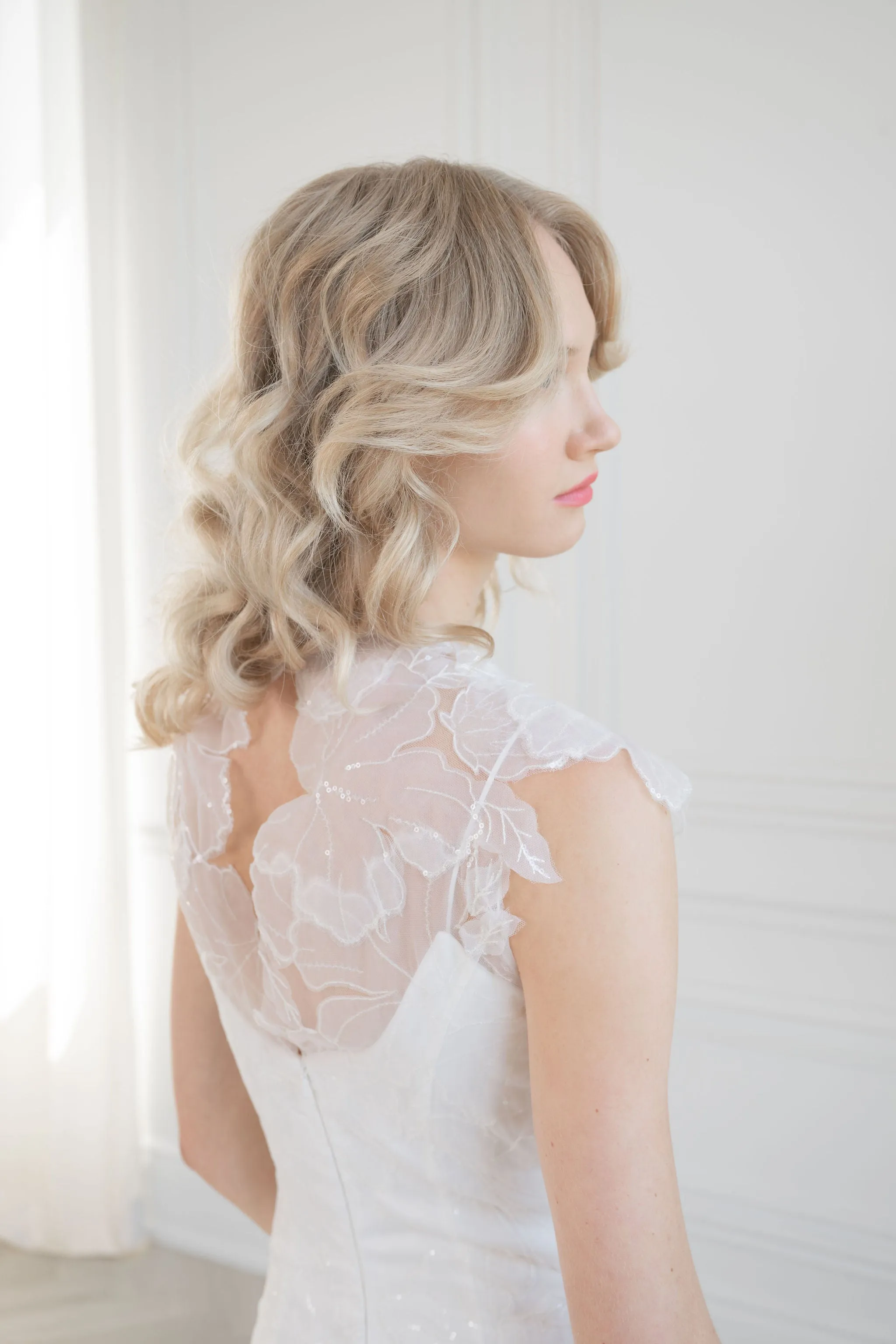 CHLOE Unique Flowy Wedding Dress