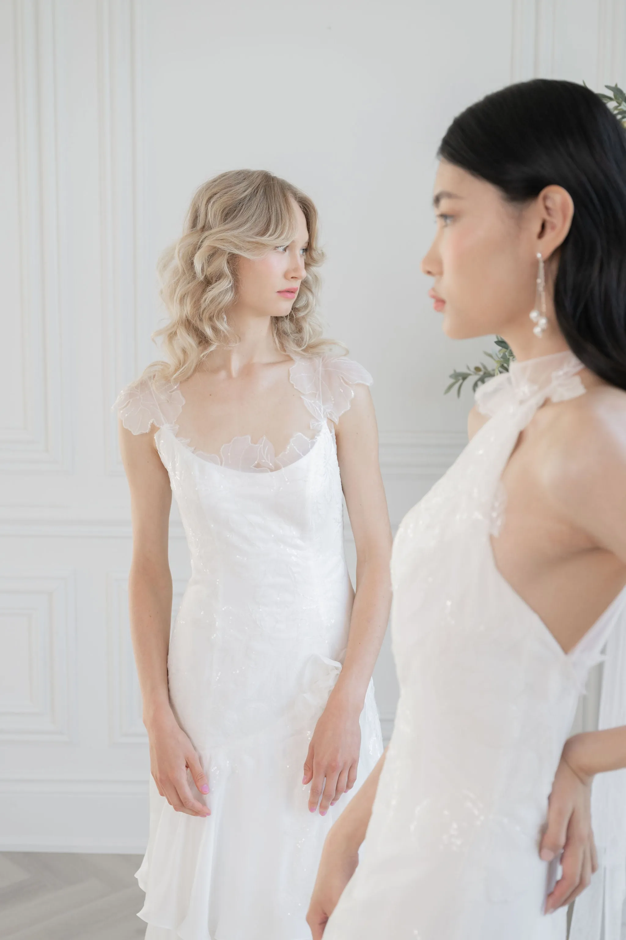 CHLOE Unique Flowy Wedding Dress