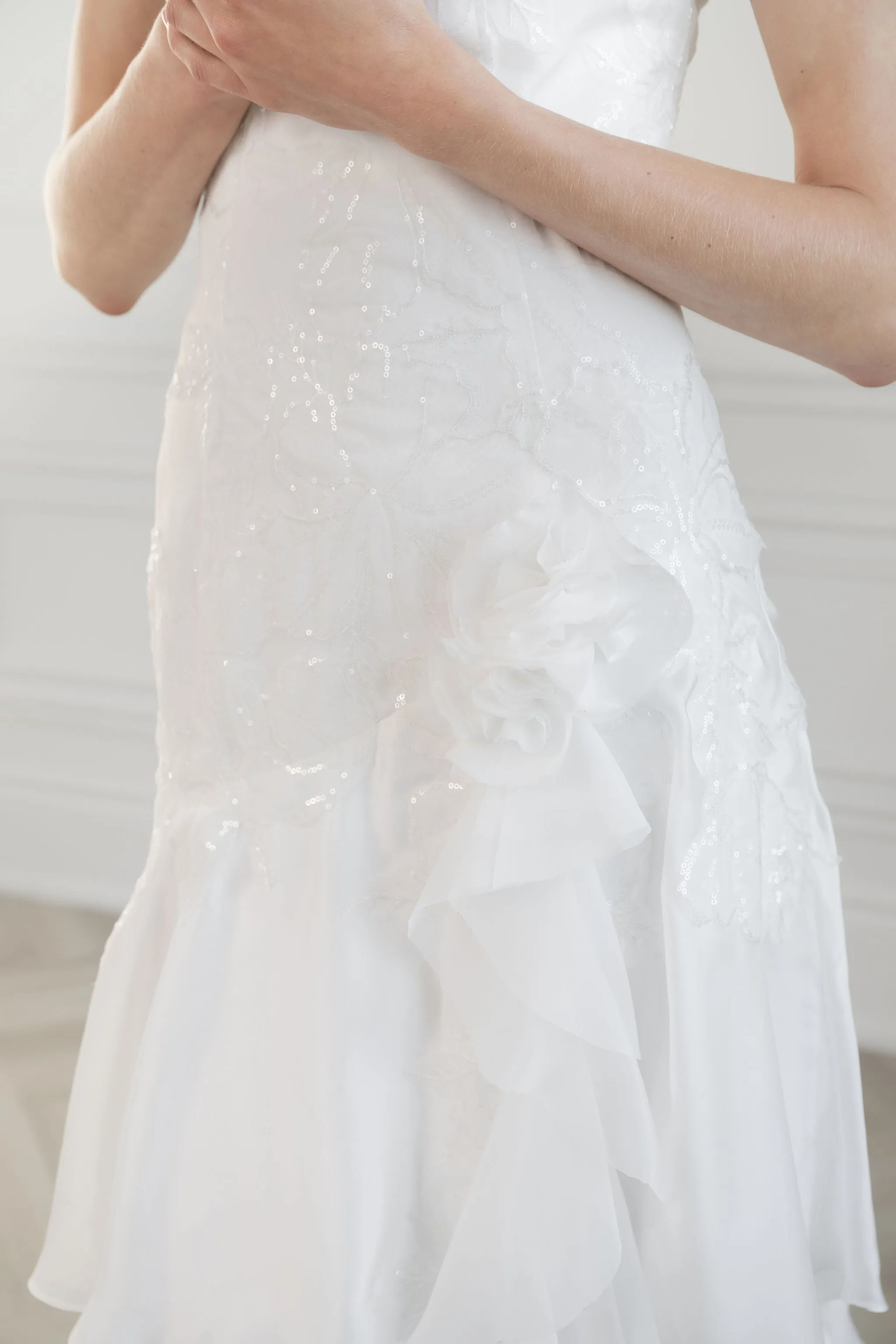CHLOE Unique Flowy Wedding Dress