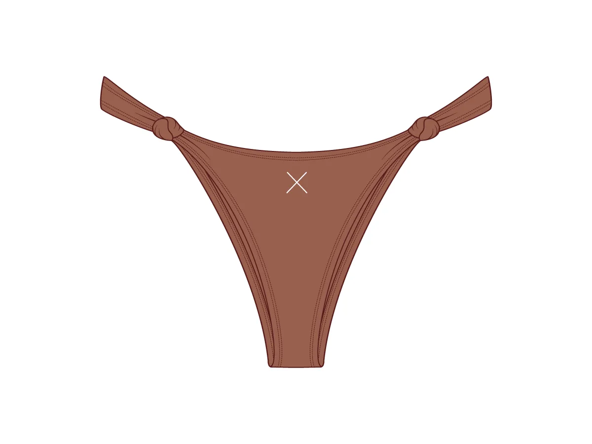 Cocoa Brown Twist Bottoms
