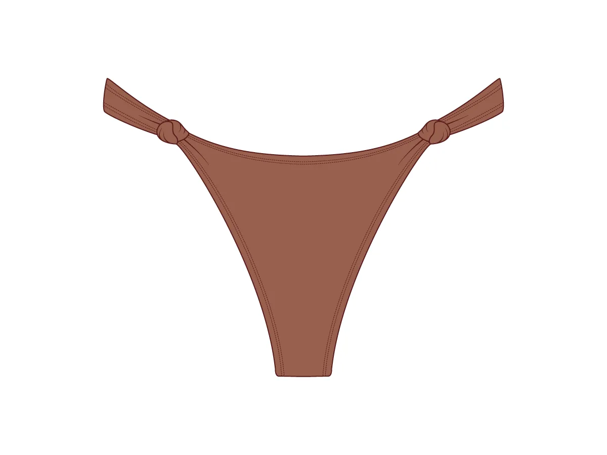 Cocoa Brown Twist Bottoms