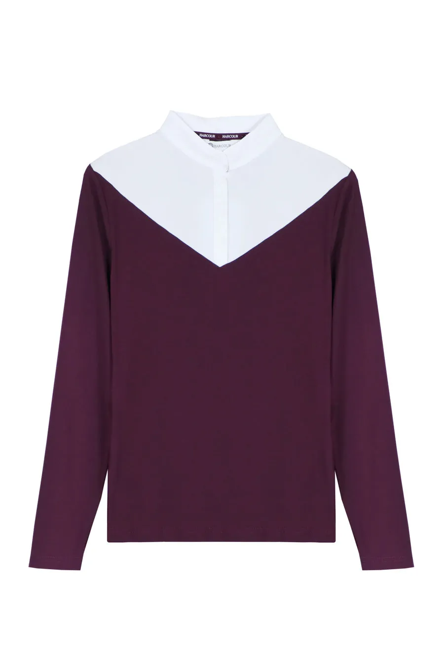 Cognac Long Sleeve Competition Shirt - Ladies