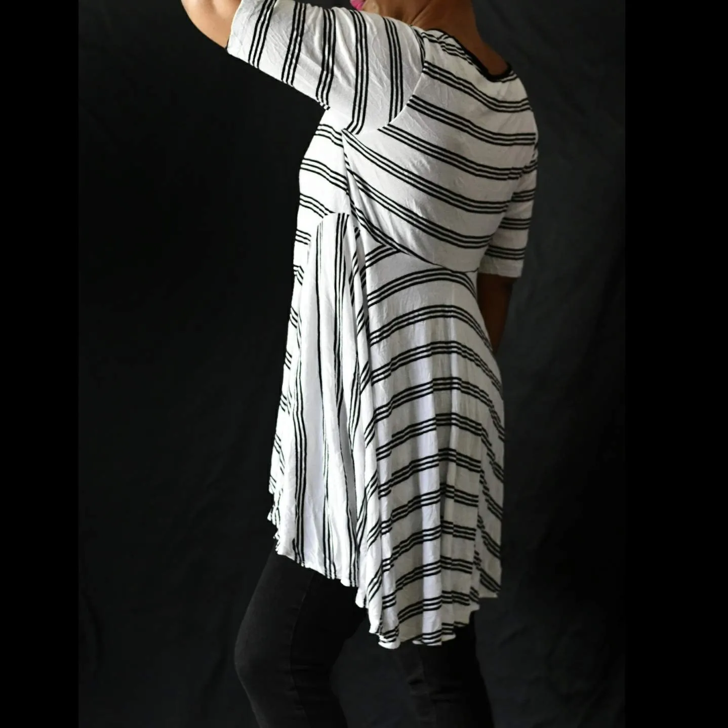 Comfy USA Shirley Tunic Top Size Small