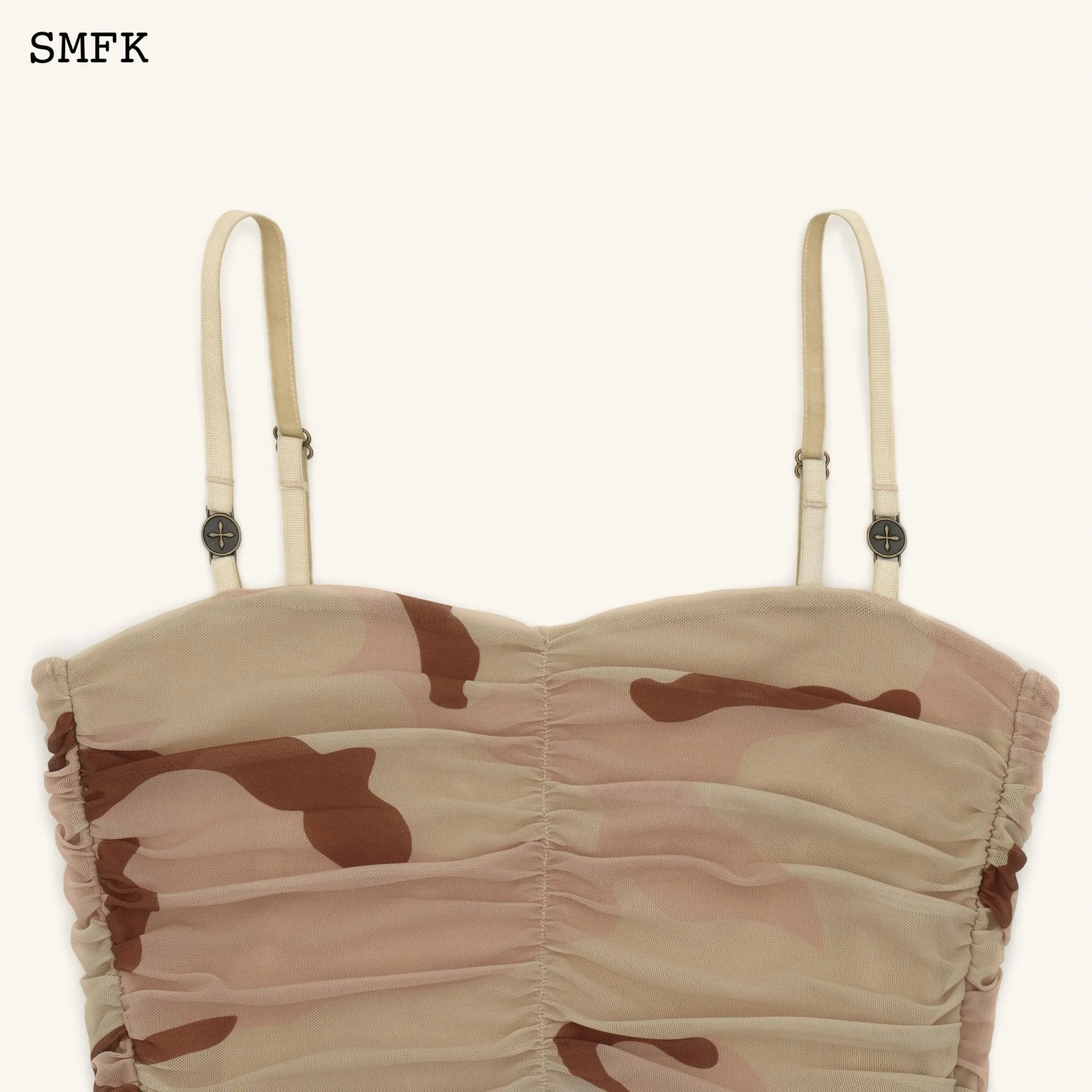 Compass Desert Camouflage Sports Vest Top