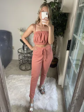 Coral Tube Top Set