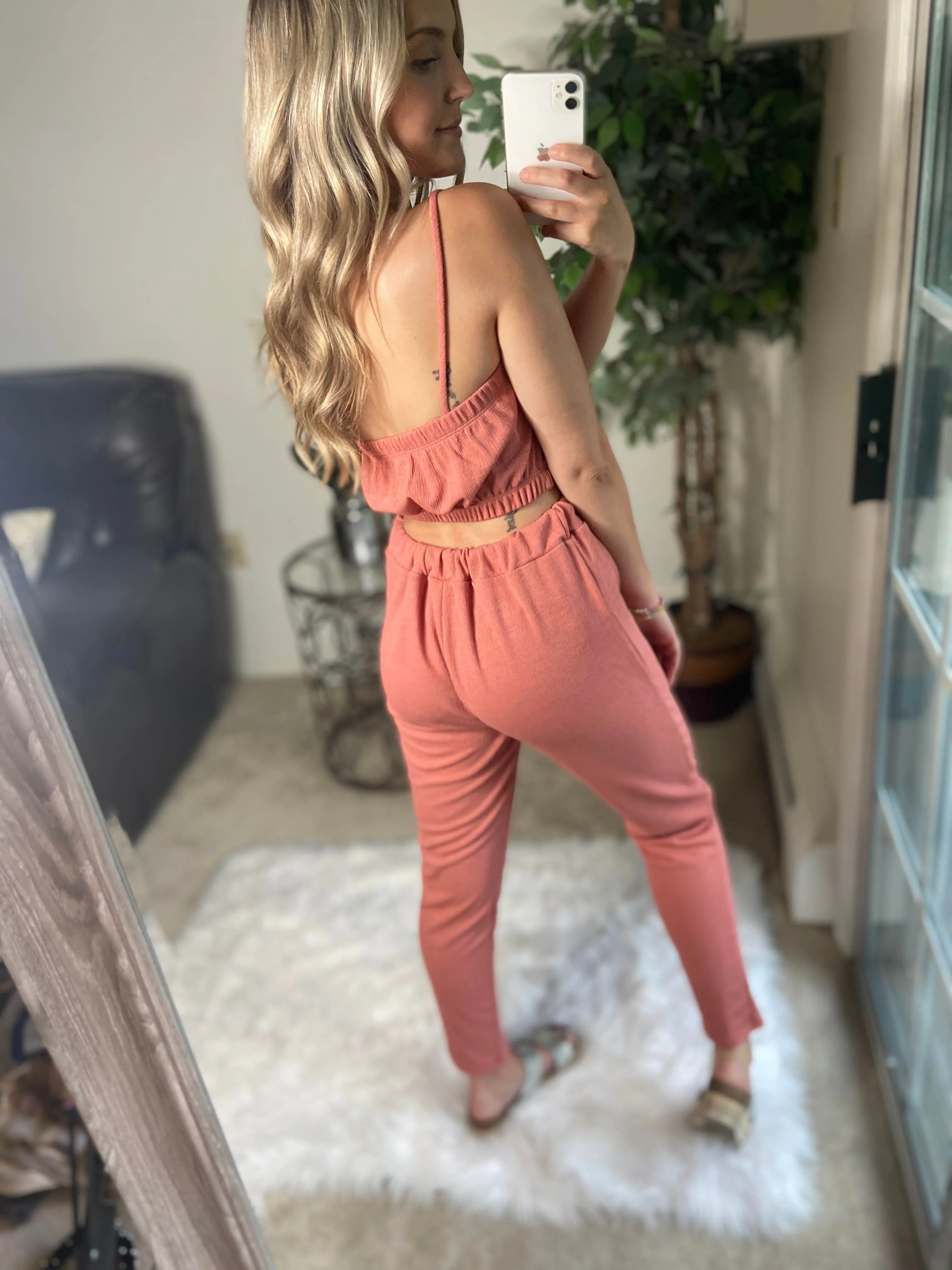 Coral Tube Top Set