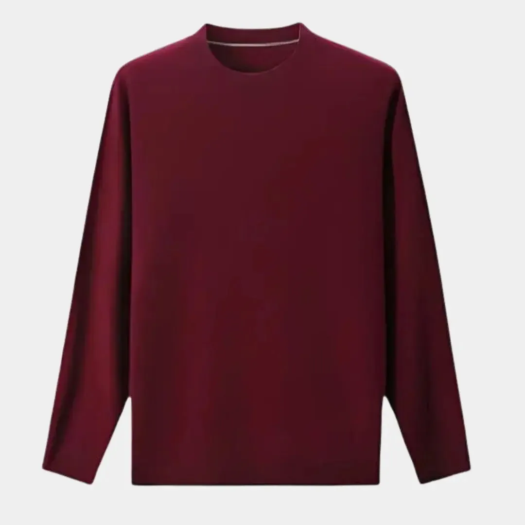 Crew Neck Knitwear Pullover Sweater - Cross & Crown