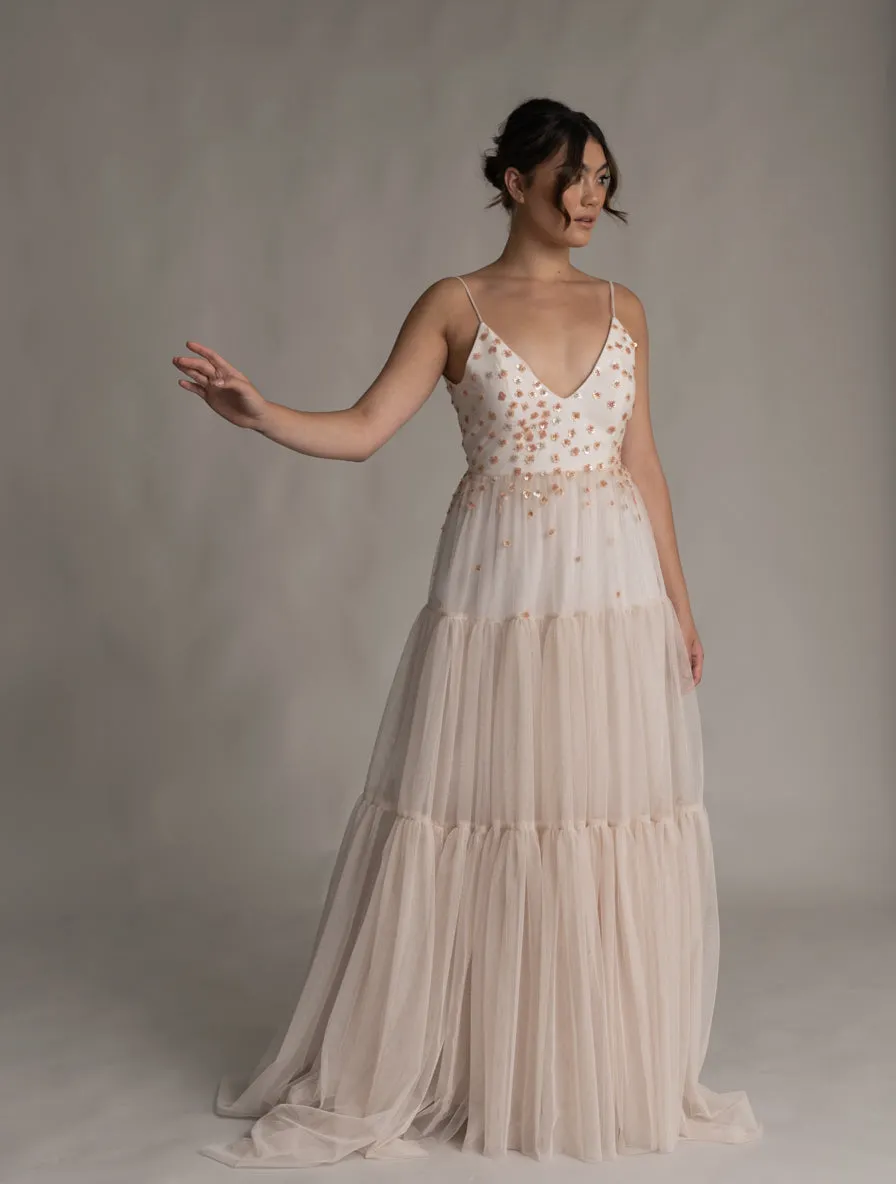 Daisy 3-Tiered Gown