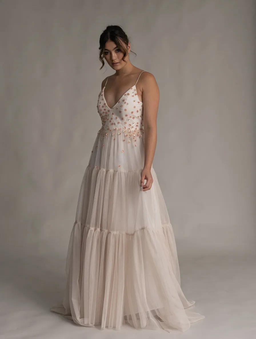 Daisy 3-Tiered Gown