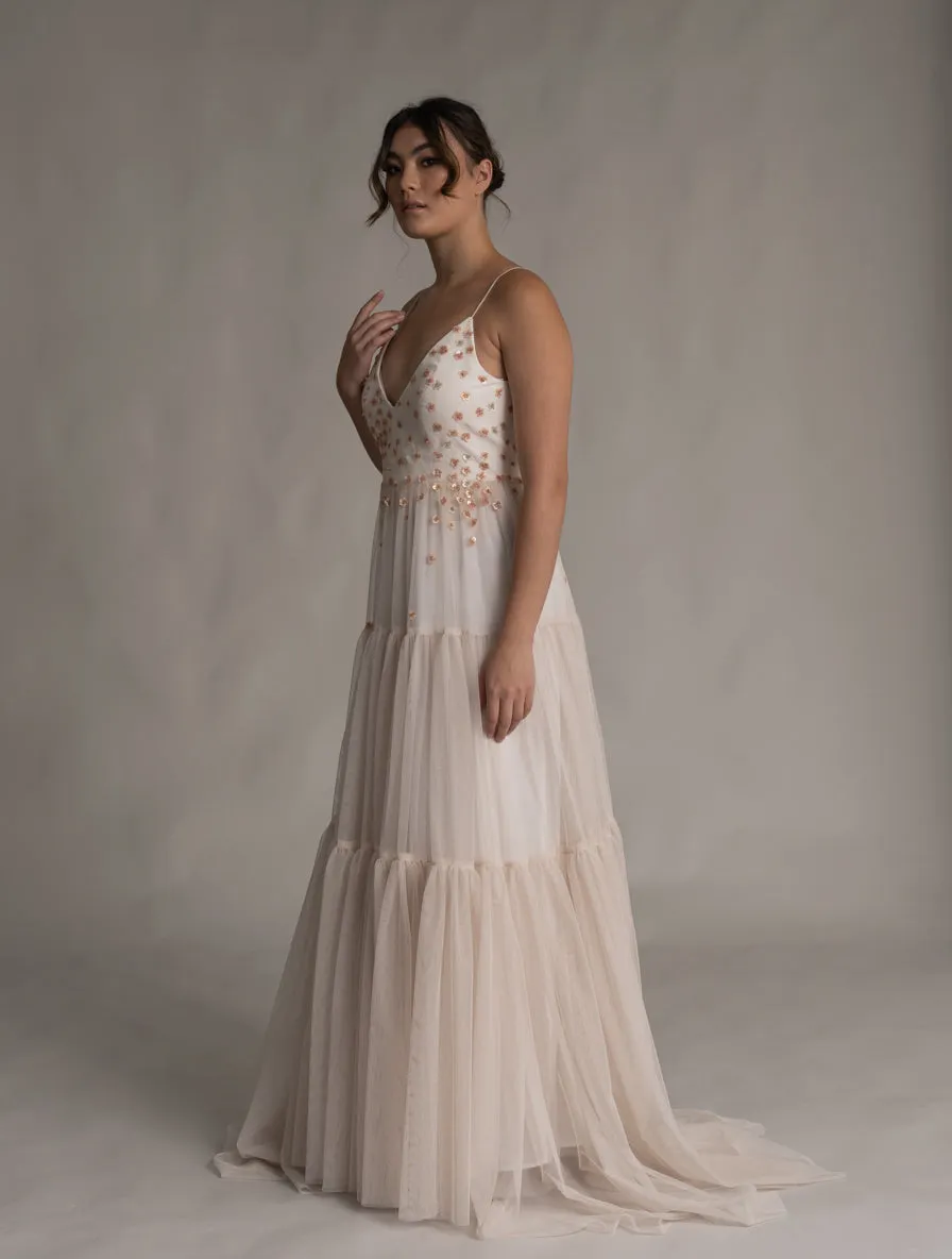 Daisy 3-Tiered Gown