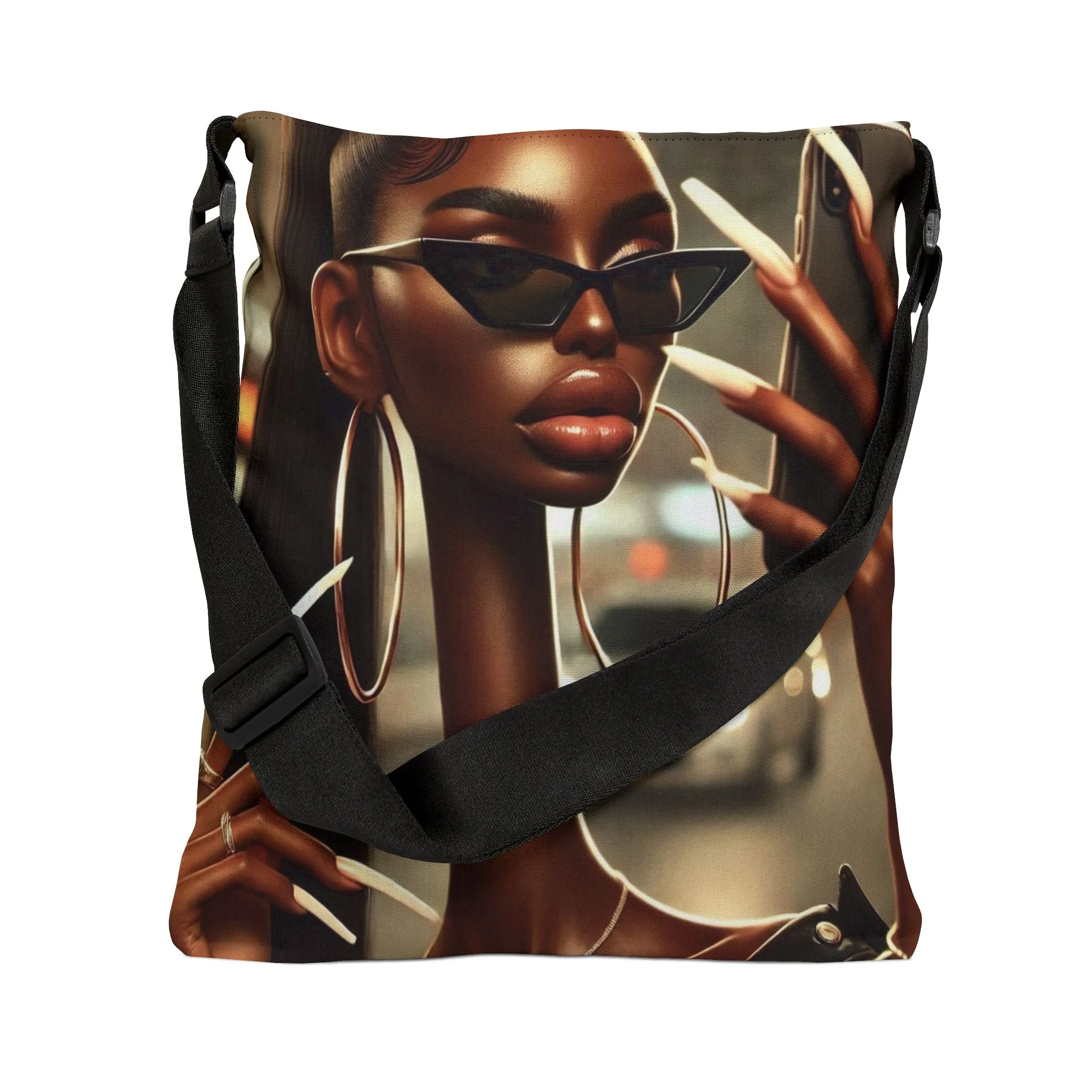 DUO MODERN "No Filter Needed" Adjustable Tote Bag