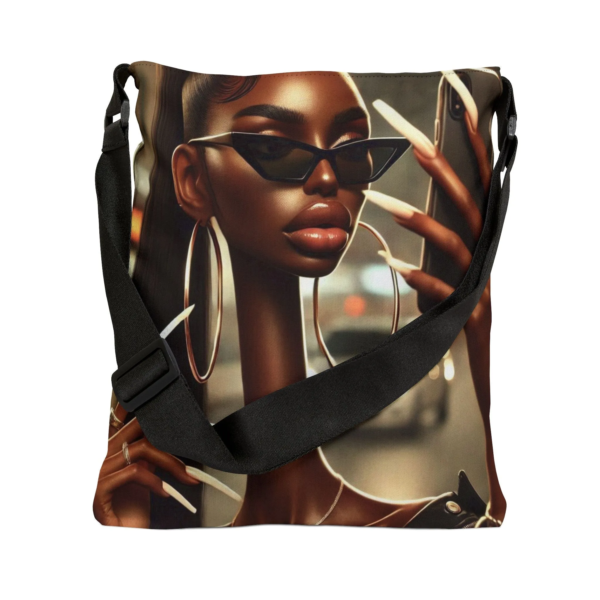 DUO MODERN "No Filter Needed" Adjustable Tote Bag