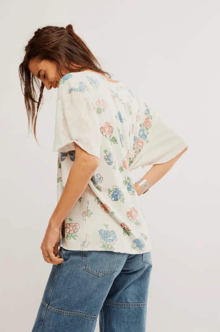 Free People: Boheme Tee - Ivory