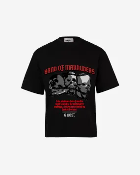 G-WEST BAND OF MARAUDERS OVERSIZED TEE GWROJMT48