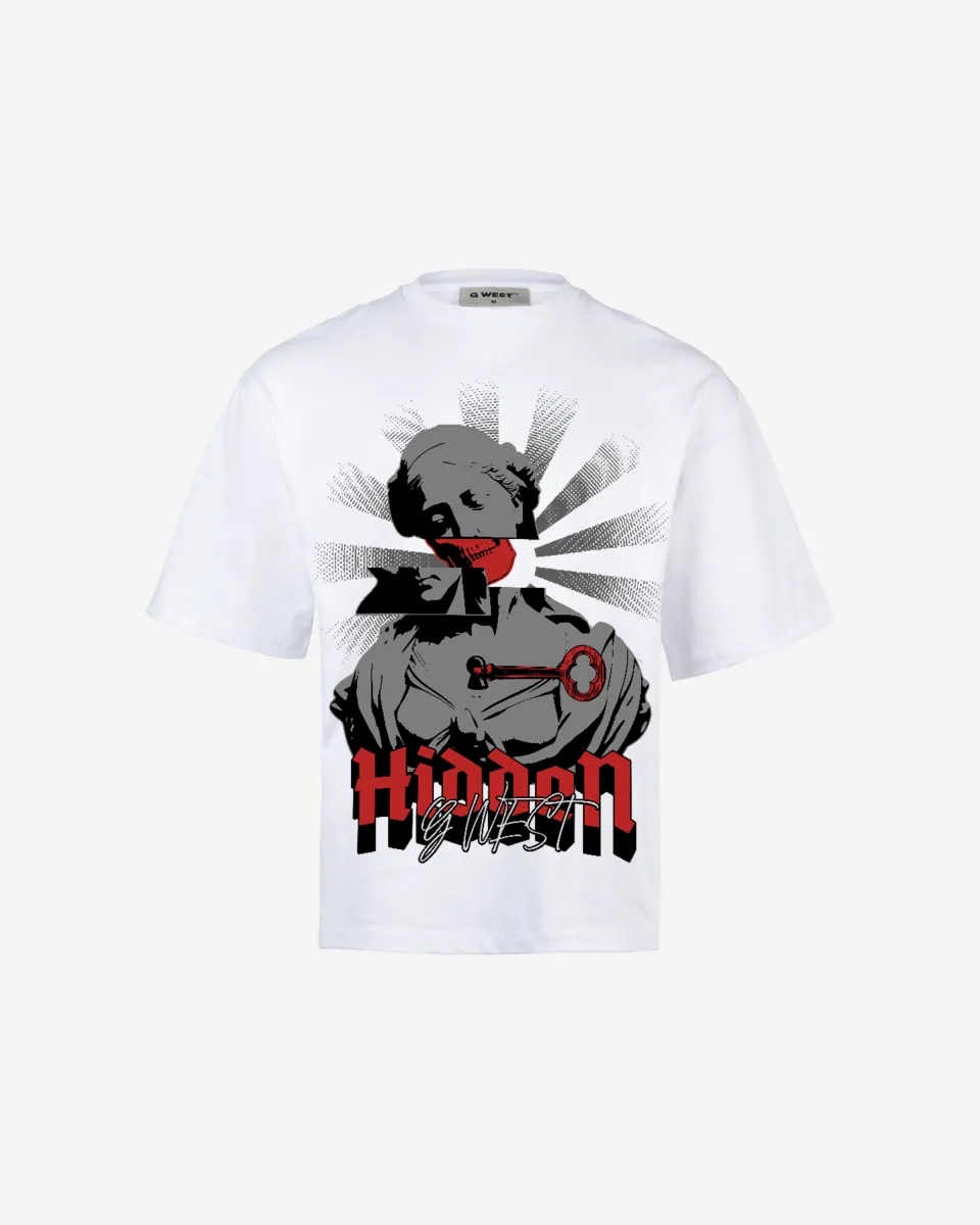 G-WEST HIDDEN OVERSIZED TEE GWROJMT50