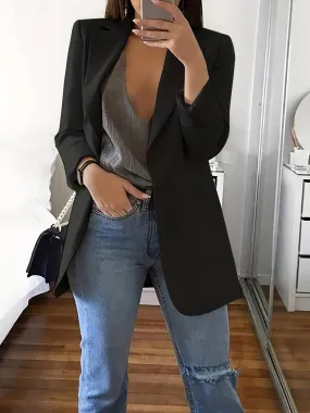 Greer - Stijlvolle lange blazer voor dames