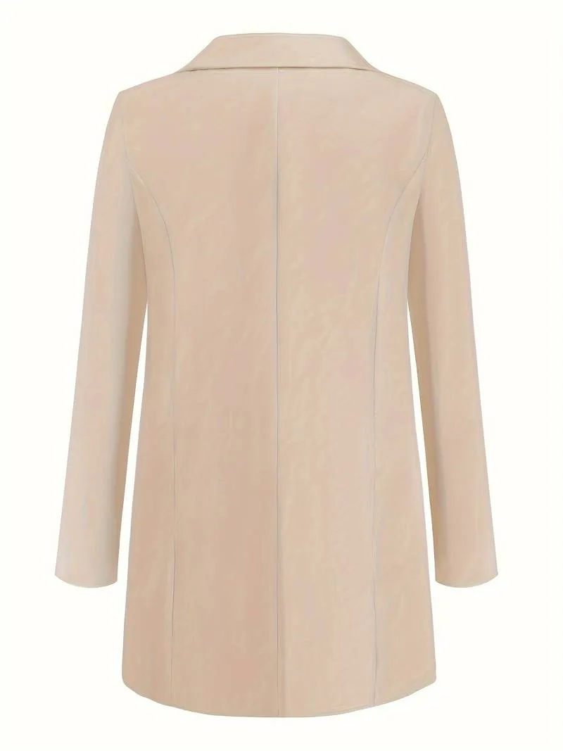 Greer - Stijlvolle lange blazer voor dames