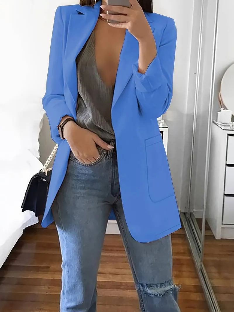 Greer - Stijlvolle lange blazer voor dames