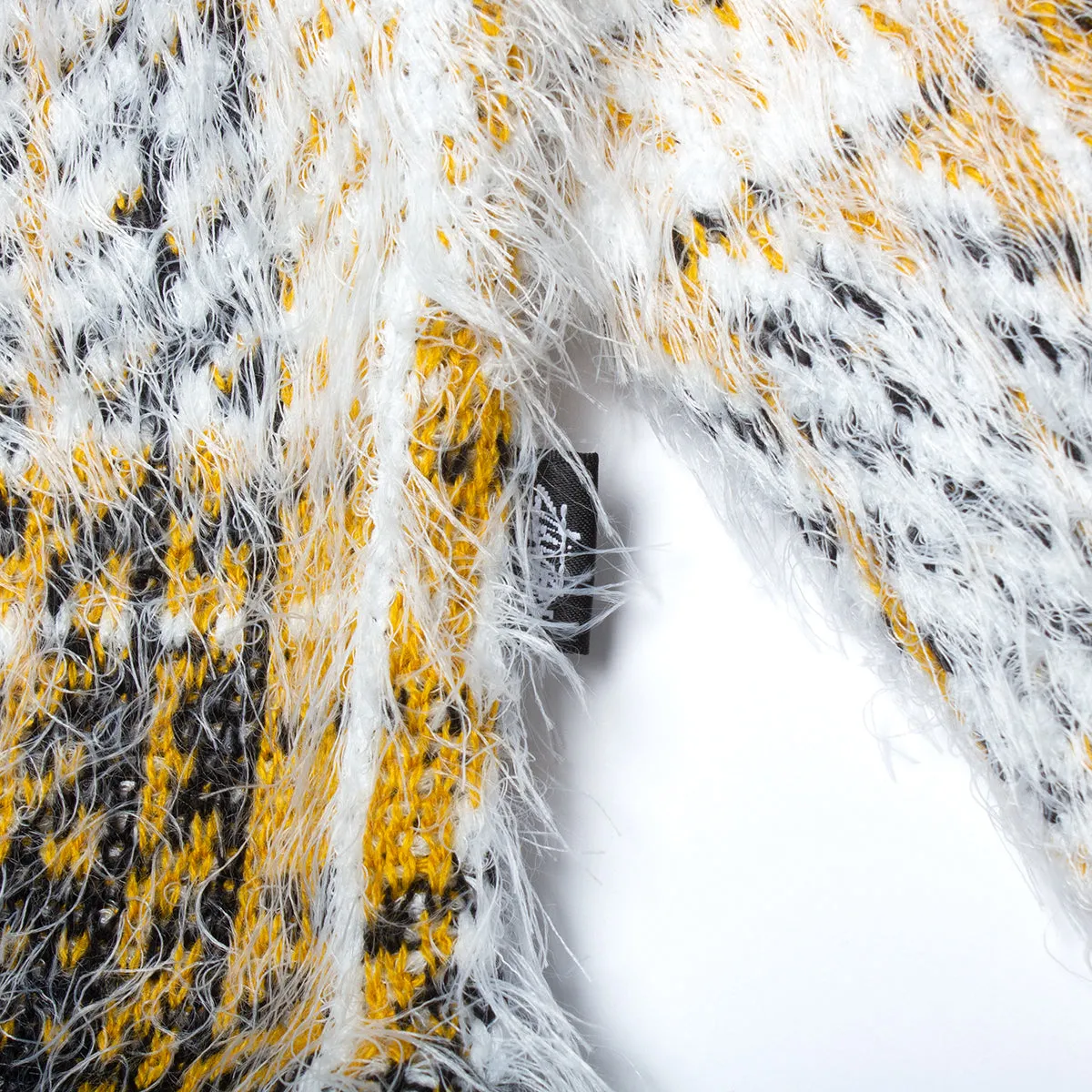 Hairy Plaid Cardigan
