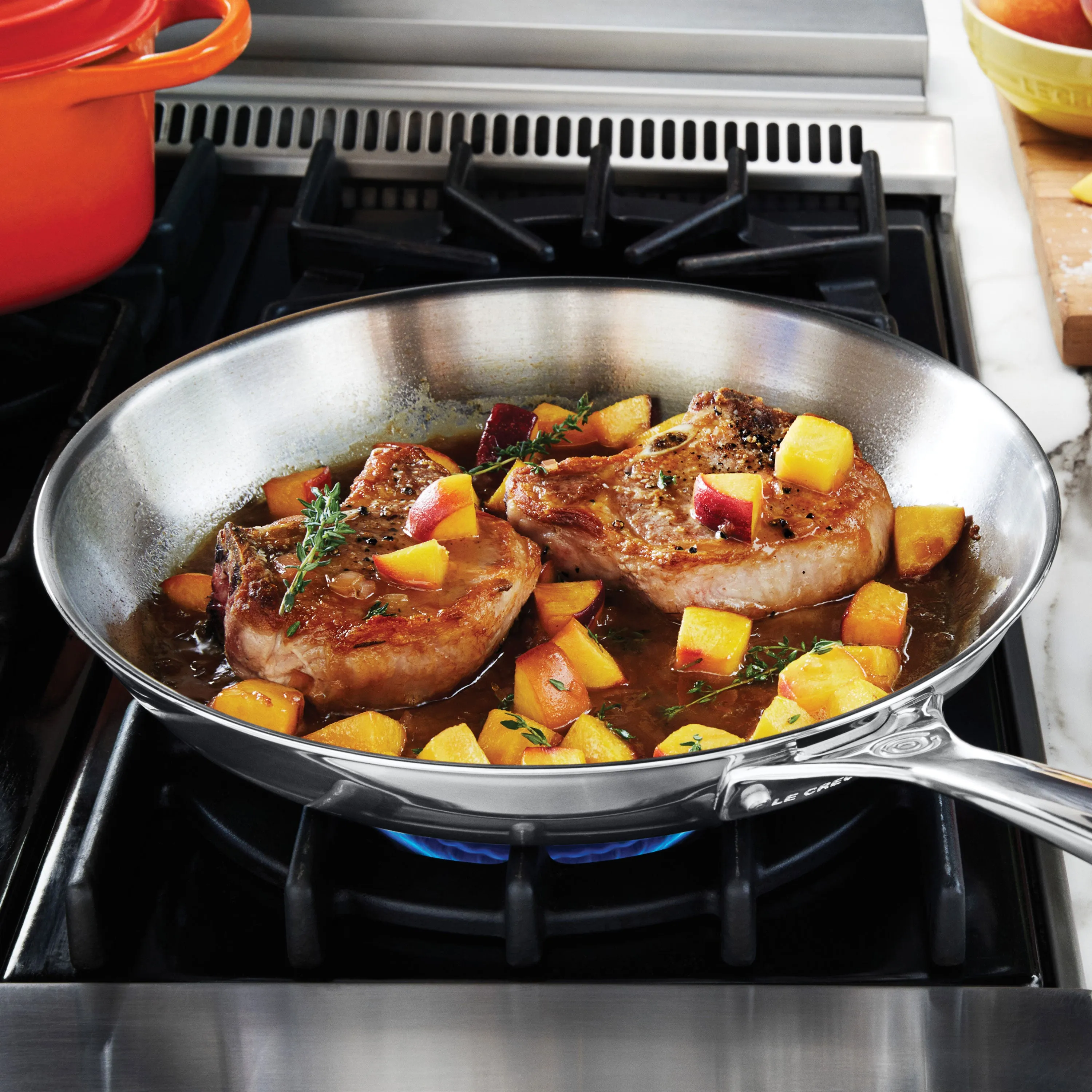 Le Creuset Stainless Steel 10" Skillet