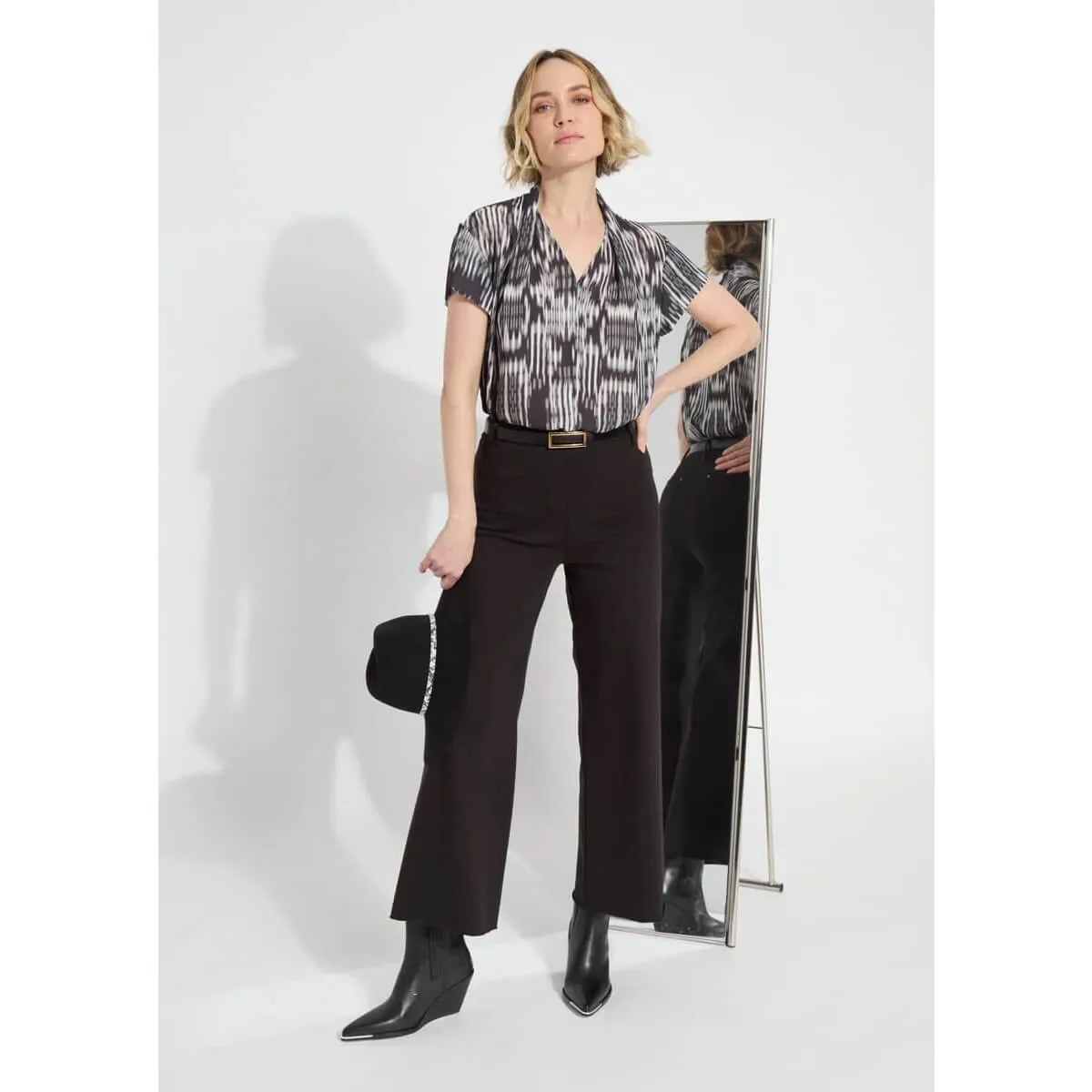 Lysse Erin Wide Leg Denim Pants