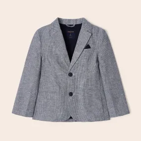 Mayoral Linen Jacket - Grey