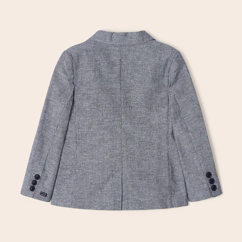 Mayoral Linen Jacket - Grey