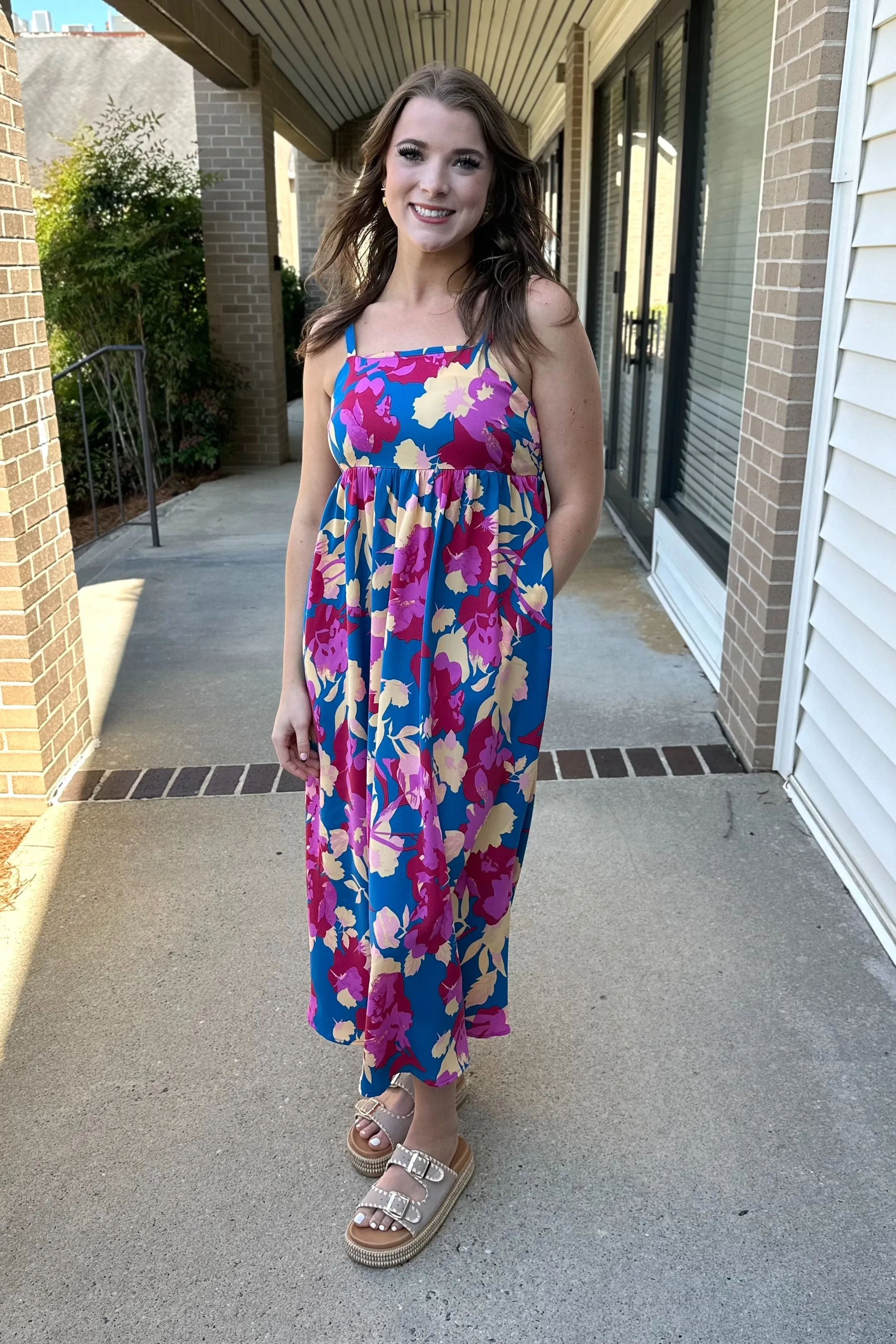 MONIQUE Sleeveless Maxi Dress
