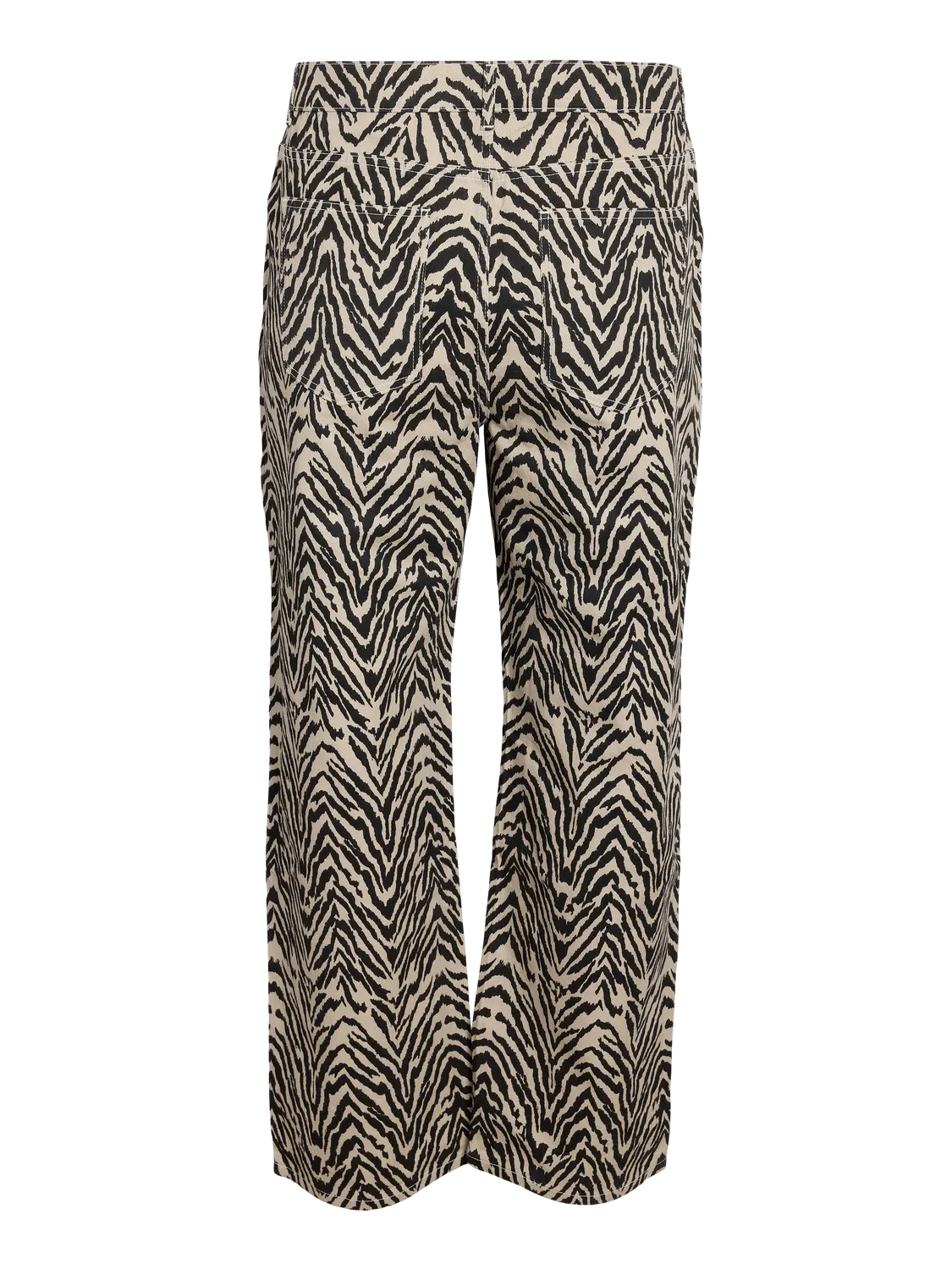 NMMARLEY NW STRAIGHT ZEBRA JEANS F CUR