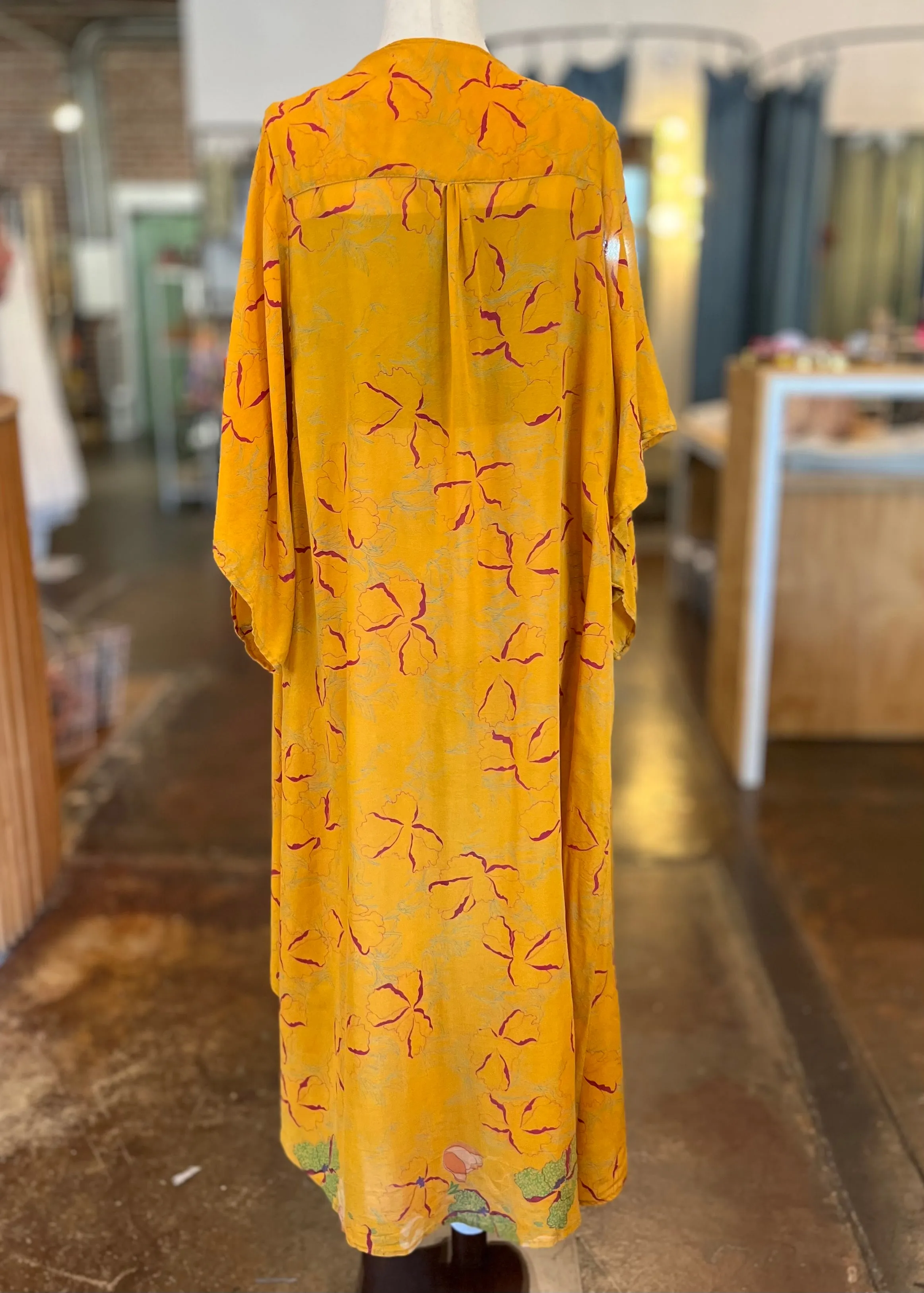 Oliana Silk Duster