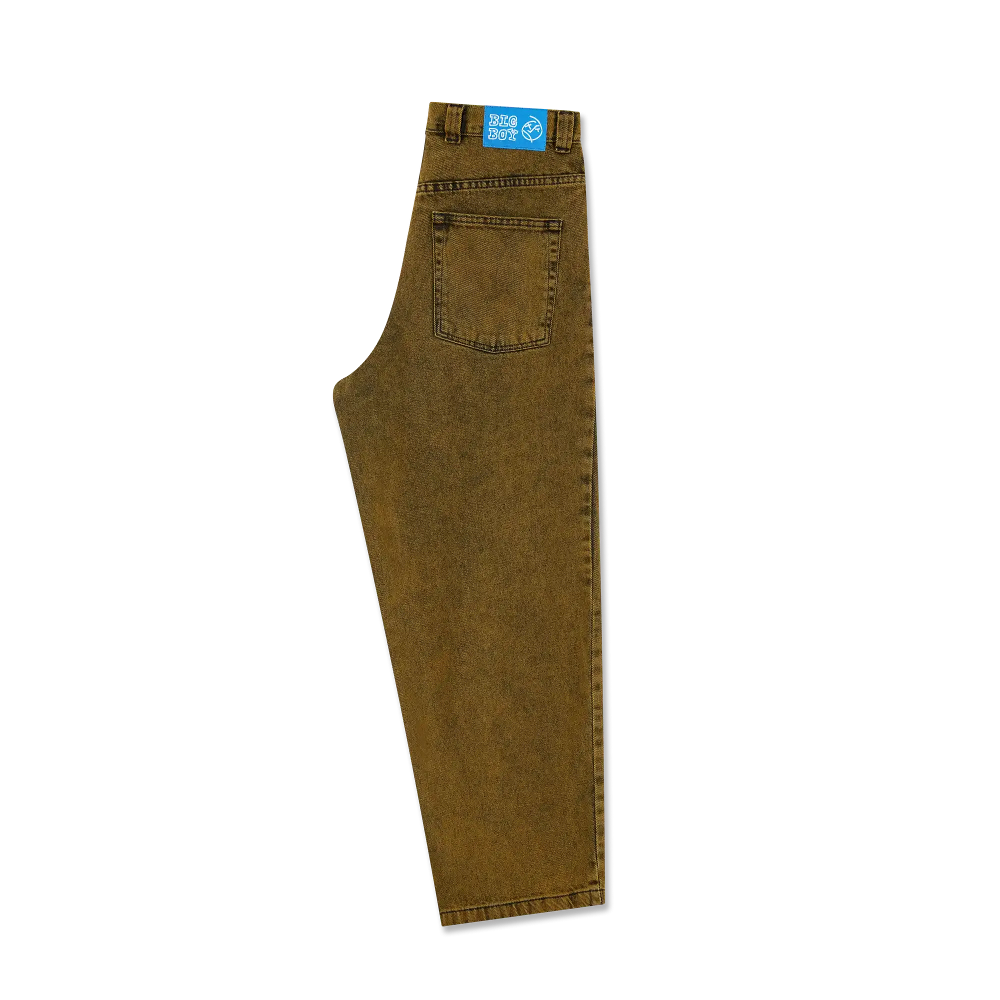 Polar Big Boy Pants - Yellow Wash Over Black