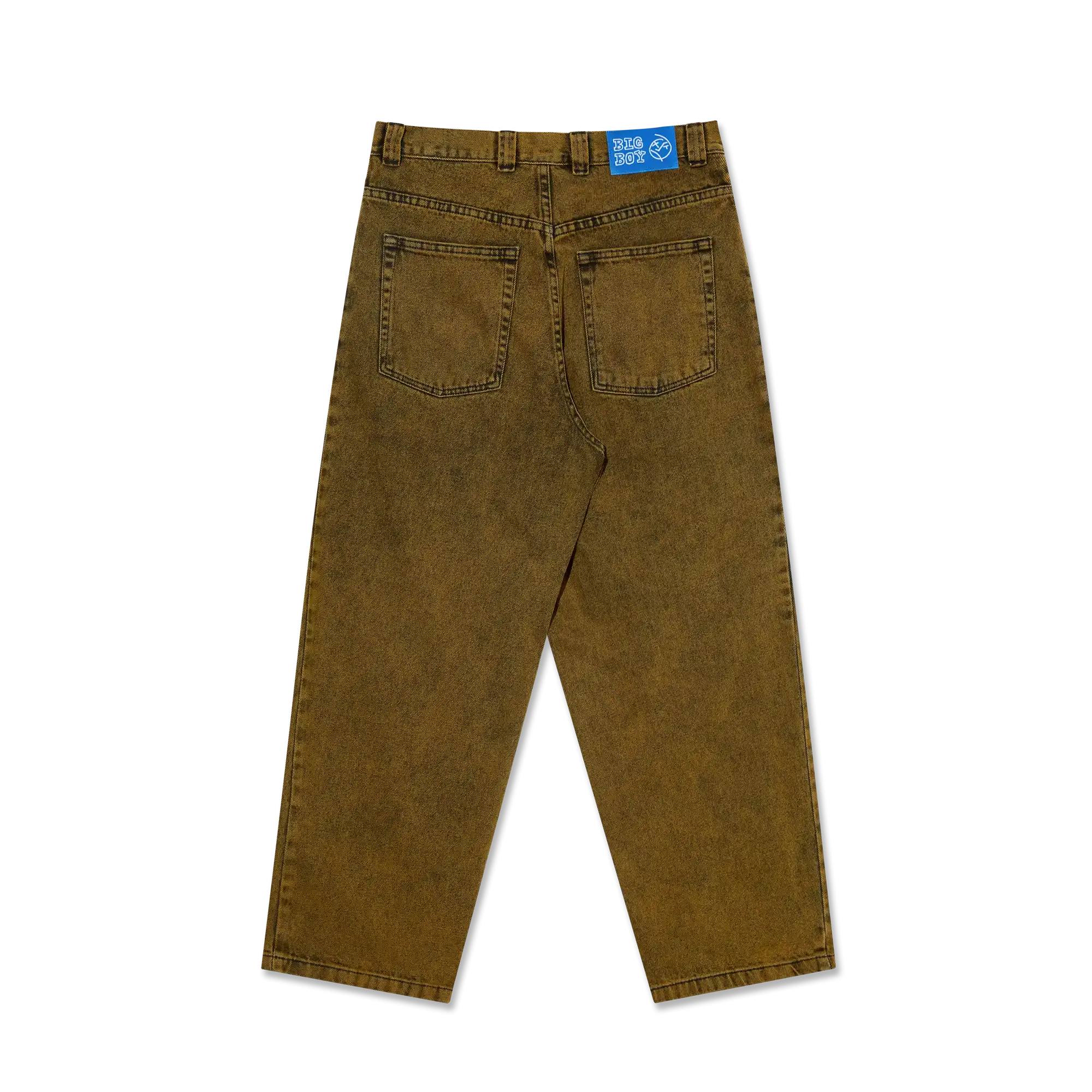Polar Big Boy Pants - Yellow Wash Over Black