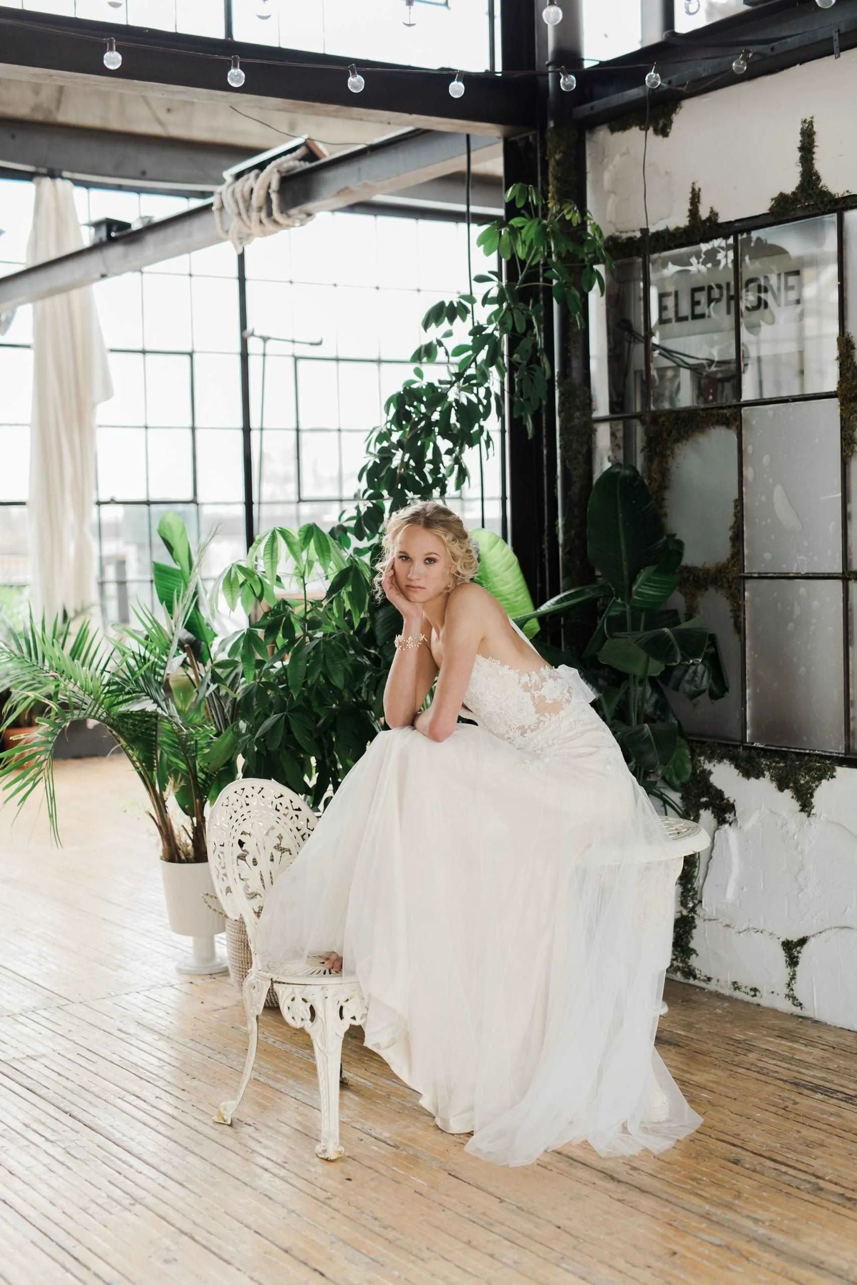 RHYS Unique Tulle Wedding Dress