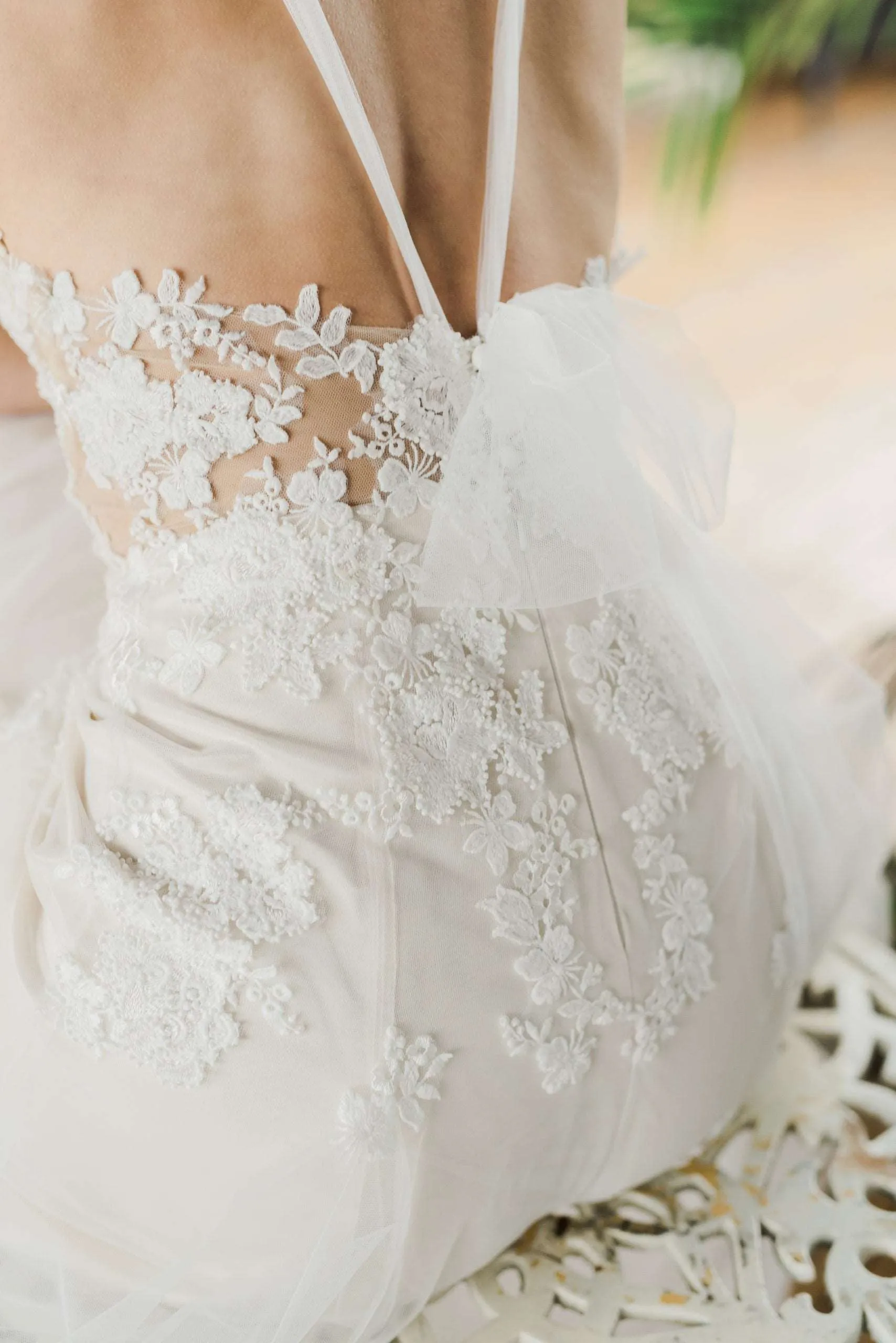 RHYS Unique Tulle Wedding Dress