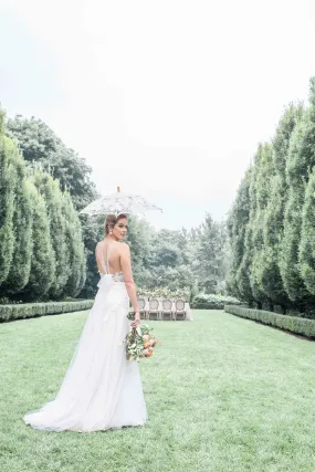 RHYS Unique Tulle Wedding Dress