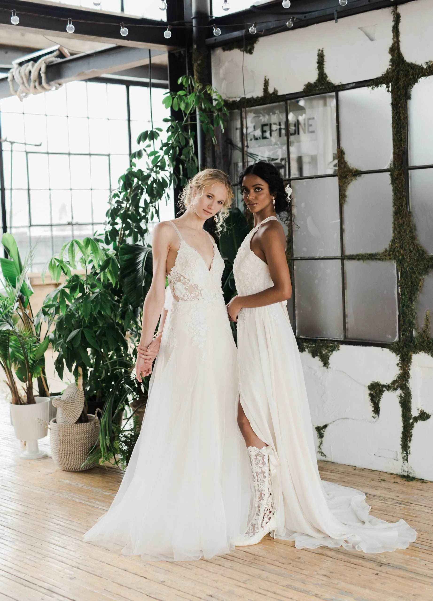 RHYS Unique Tulle Wedding Dress