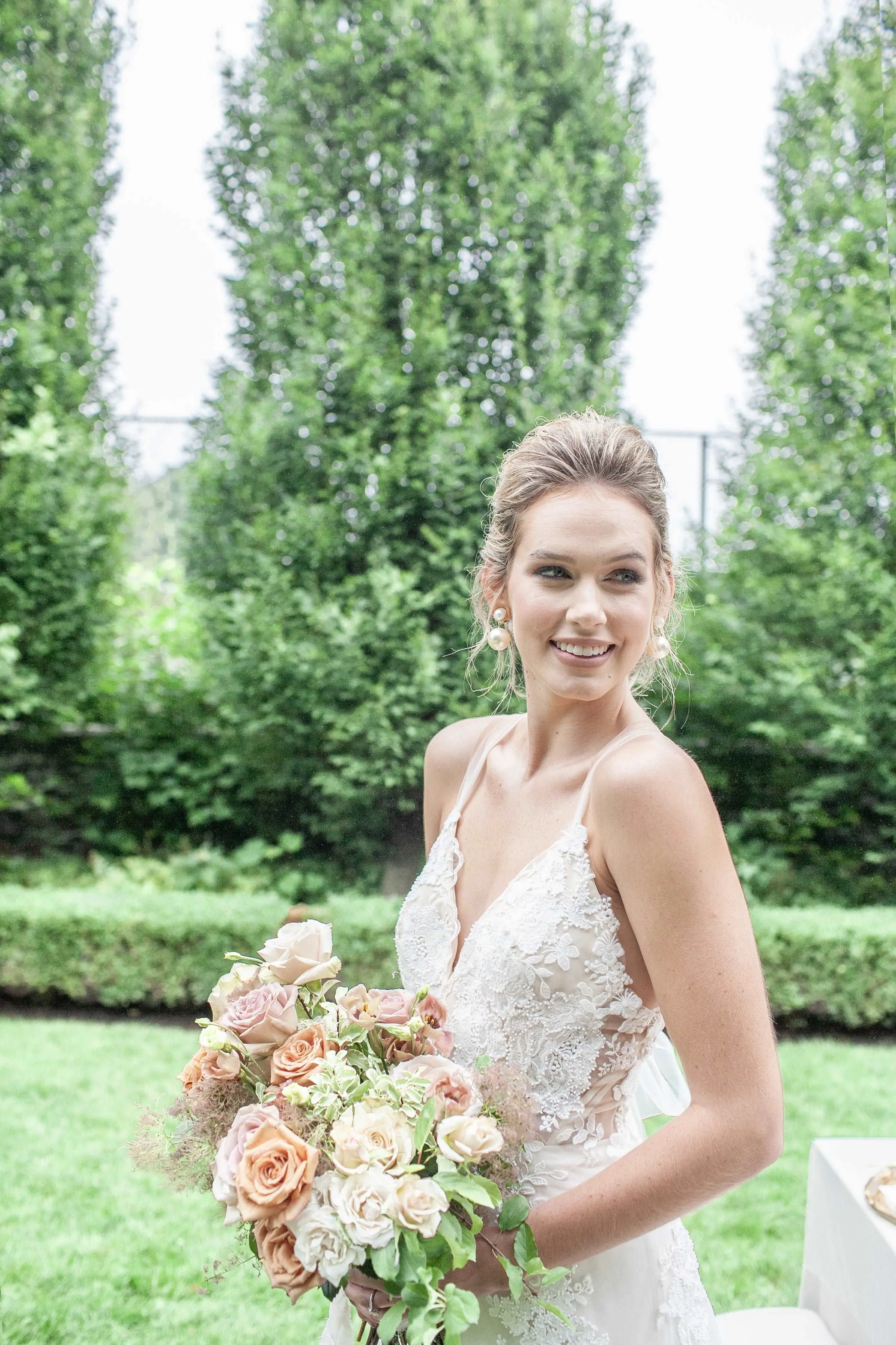 RHYS Unique Tulle Wedding Dress