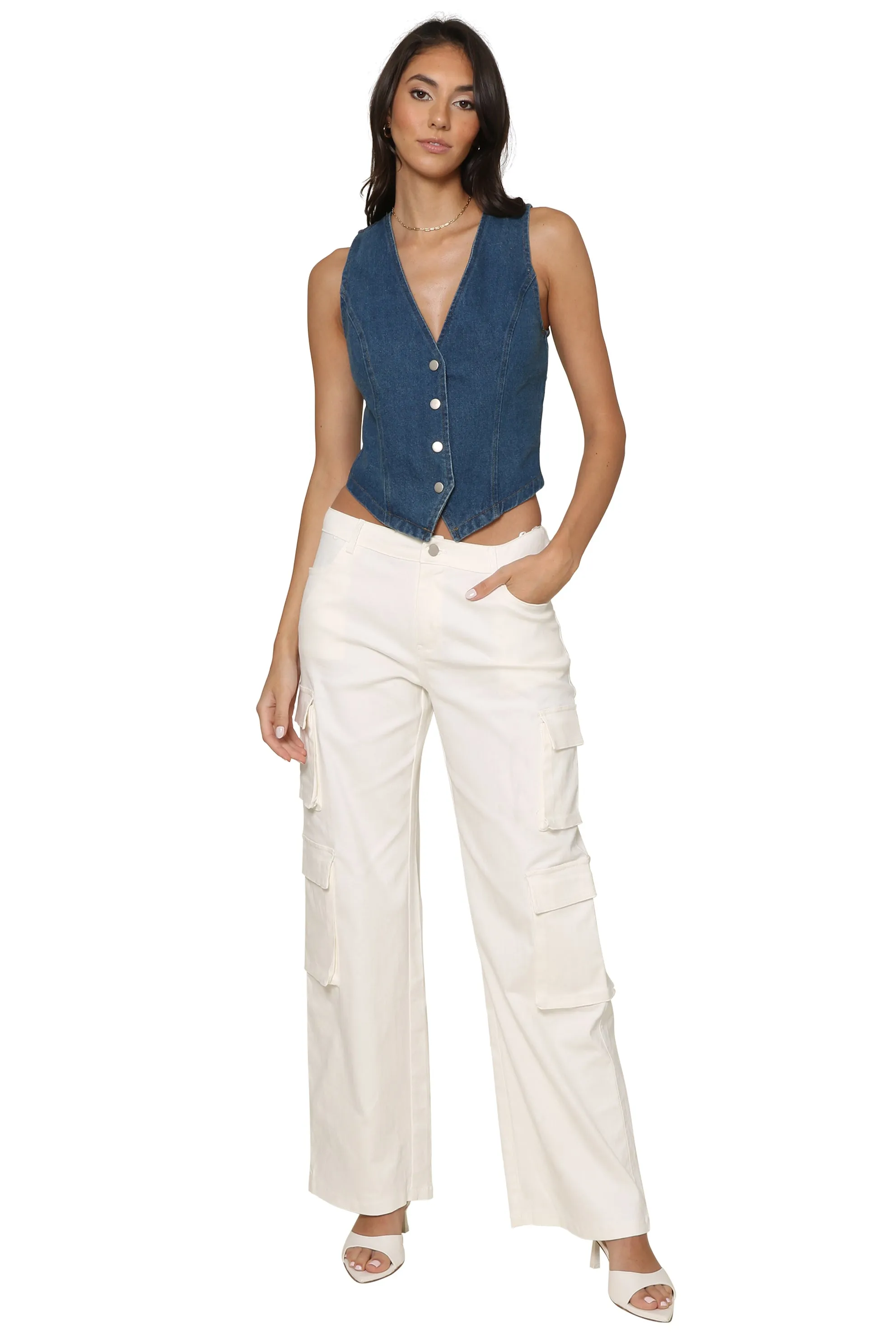 Sierra Denim Vest