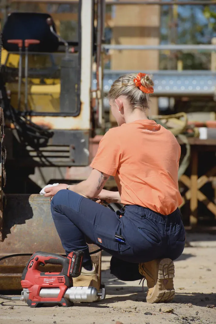 ZADIE WORKWEAR THE WORKZ PANT - NAVY