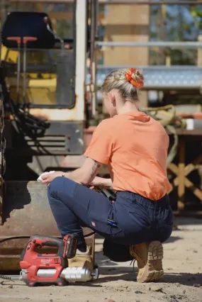 ZADIE WORKWEAR THE WORKZ PANT - NAVY